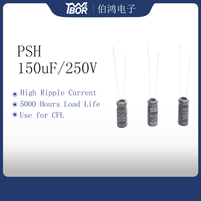 エネルギー保管ランプのための広い温度22X35MM 10uf 250vのコンデンサー