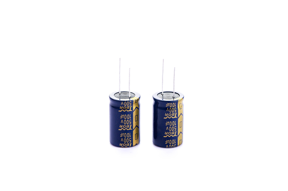 100uF500V LEDライト コンデンサー22x35mm
