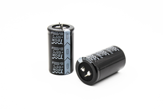 電気分解コンデンサー20%の許容の10000uf80v 35x60のスナップ