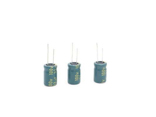 高周波100uF 80Vのアルミニウム電気分解コンデンサー10X20mm 5000時間