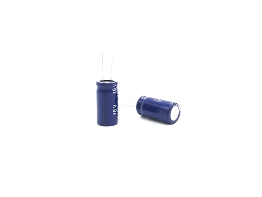 高周波低いESRのアルミニウム電気分解コンデンサー2200UF16V 13X25mm