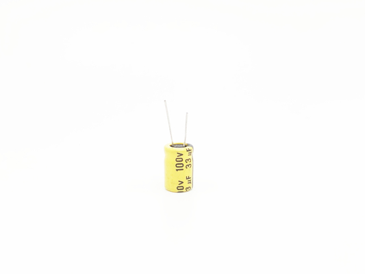 SMT 33UF100Vの高温コンデンサー8X12mmの放射状のものターミナル