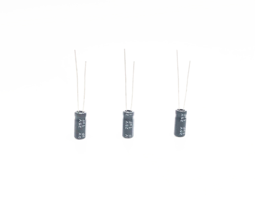 1UF25V 5X11MMのミニチュア コンデンサーの高温回路