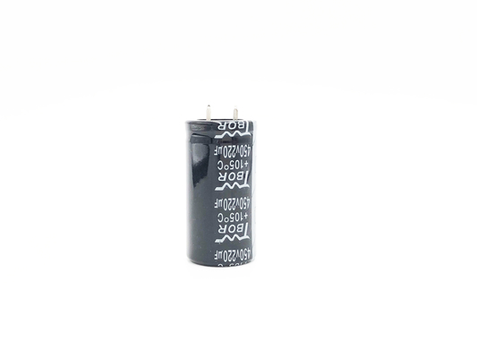 コンデンサー450v 220uf TW BORの黒く広い温度のスナップ