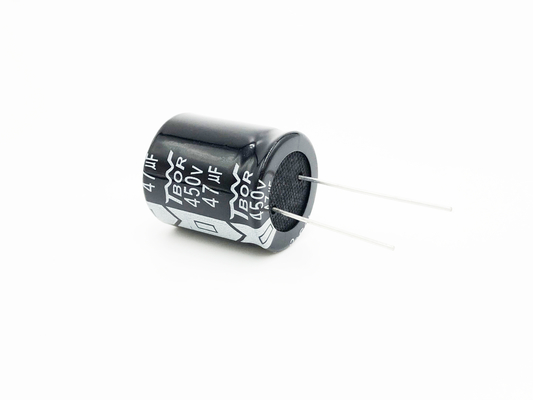 SMR 47UF 450Vの放射状の鉛のアルミニウム電気分解コンデンサー18X30mm