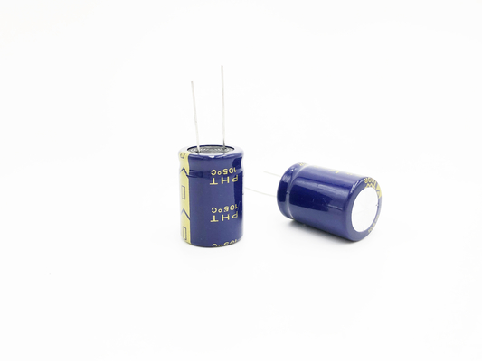 PHT 82UF 500Vの長い生命放射状のものの電気分解コンデンサー22X30mm