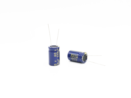 16x20MMの470UF80V放射状の電気分解コンデンサー