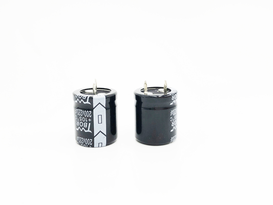 耐圧防爆1200uf 200vのコンデンサー30X55MMのAlの電気分解コンデンサー