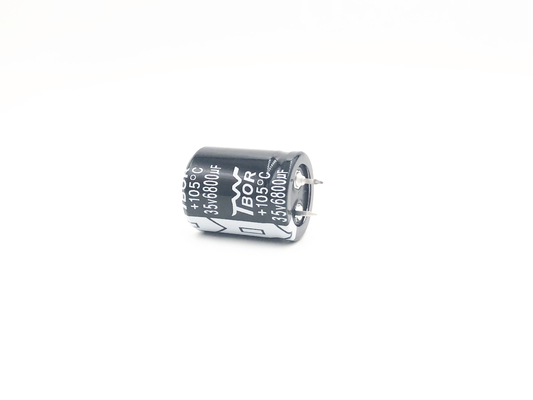 ISO 9001 22x35mm UPSインバーター コンデンサー6800UF100V